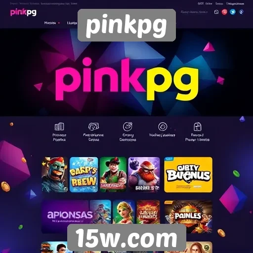 Novidades e recursos do site de jogos Pinkpg