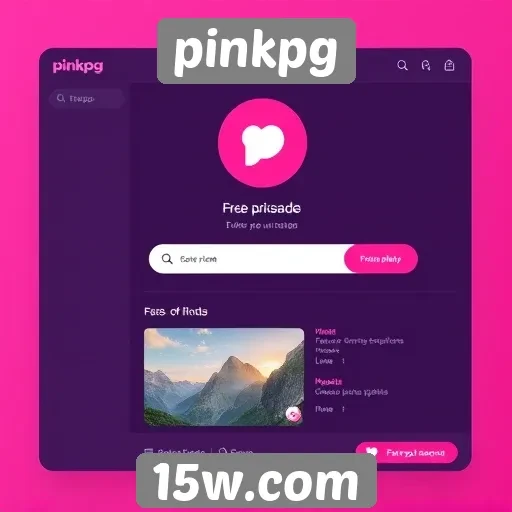 Interface do usuário do pinkpg em revisão